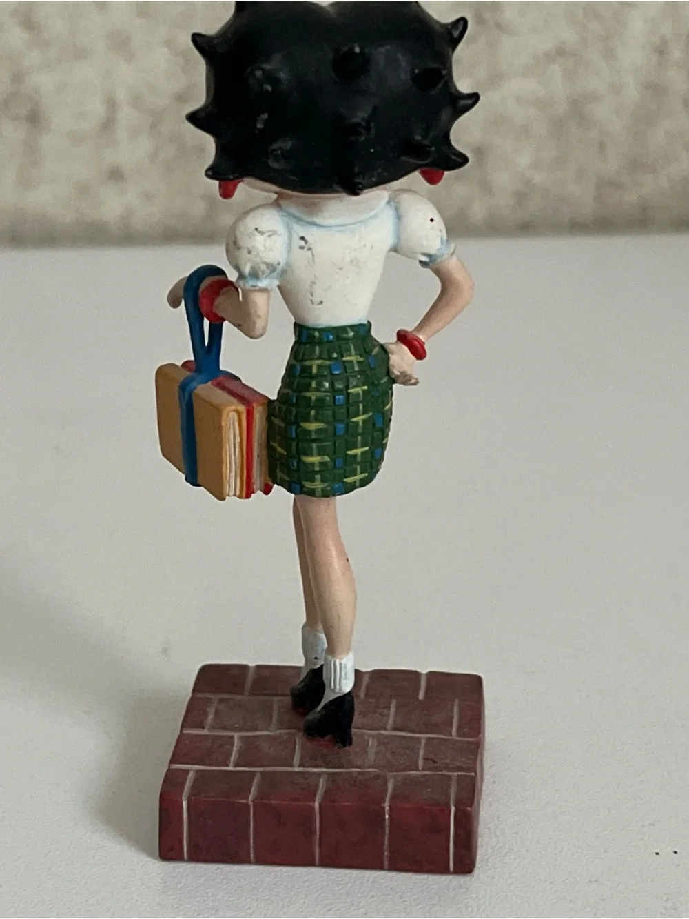 Danbury Mint Betty Boop Boopin Through the Years Perpetual Calendar September